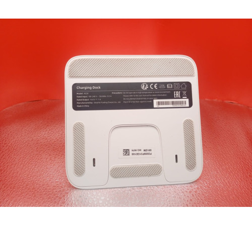 Док-станция CDZ2101 / CDZ1902 / RCS0 с сетевым кабелем (белый) для робот пылесоса Dreame Bot L10 Pro RLS5L оригинал с разбора
