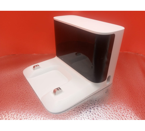 Док-станция CDZ2101 / CDZ1902 / RCS0 (белый) с сетевым кабелем для робот пылесоса Xiaomi Dreame Bot D9 Max RLD33GA оригинал с разбора