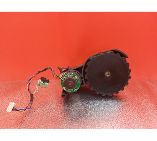 Колесо с редуктором правое R для робот пылесоса Xiaomi Mi Roborock E4 / E452-02 оригинал с разбора