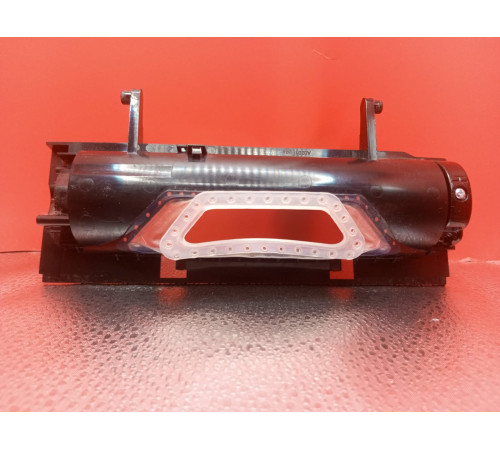 Корпус отсека основной щетки (черный) для робот пылесоса Xiaomi Mi Roborock E4 / E452-02 оригинал с разбора