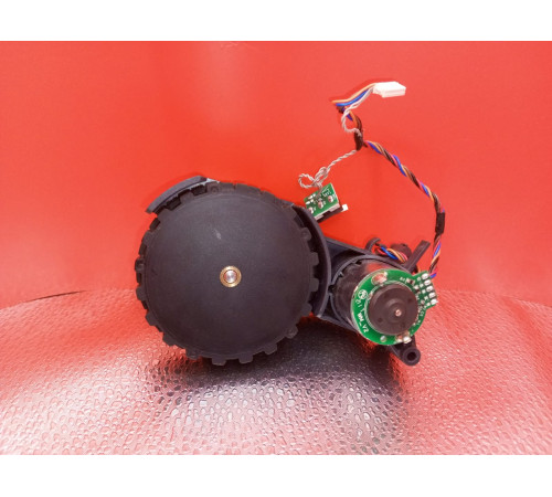 Колесо с редуктором левое L для робот пылесоса Xiaomi Mi Roborock E5 / E502-02 оригинал с разбора