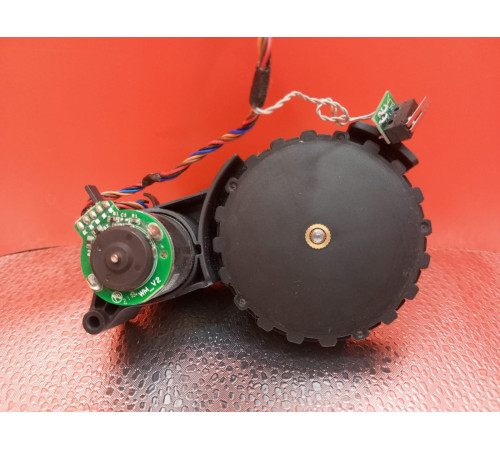 Колесо с редуктором правое R для робот пылесоса Xiaomi Mi Roborock E5 / E502-02 оригинал с разбора