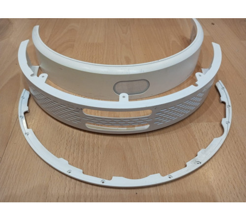 Бампер передний с креплением для робот пылесоса Xiaomi Mi Robot Vacuum Cleaner / 1S (SDJQR01RR / SDJQR02RR / SDJQR03RR) оригинал с разбора
