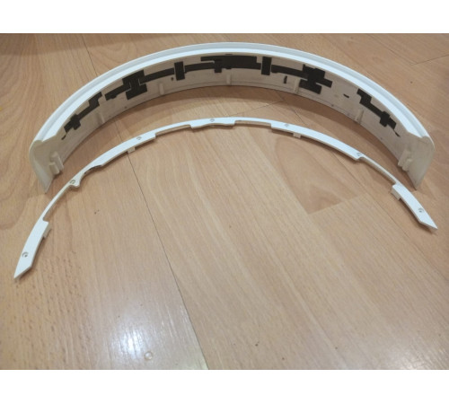 Бампер передний с креплением для робот пылесоса Xiaomi Mi Robot Vacuum Mop SKV4093GL / Mijia Sweeping Robot 1C STYTJ01ZHM / SKV4073CN оригинал с разбора