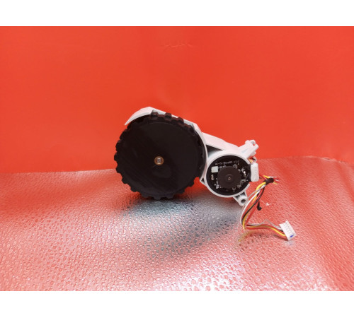 Колесо с редуктором левое L для робот пылесоса Xiaomi Mi Robot Vacuum Mop 2 Pro / MJSTL1SH / MJST1SHW оригинал с разбора