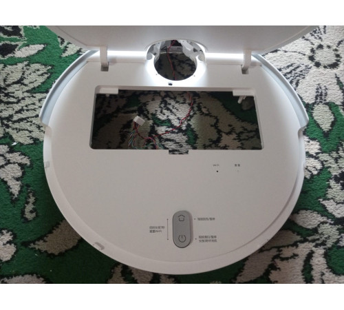 Корпус верхний для робот пылесоса Xiaomi Mi Robot Vacuum Mop 2 Pro / MJSTL1SH / MJST1SHW оригинал с разбора