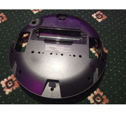 Корпус нижний (черный) для робот пылесоса Xiaomi Mi Robot Vacuum Mop P (Mijia LDS SKV4109GL / STYTJ02YM) оригинал с разбора
