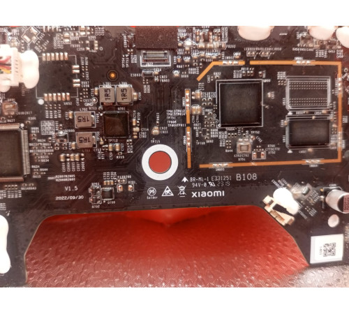 Плата материнская BR-ML-1 E331251 B108 для робот пылесоса Хiаomi Robot 10+ plus B108 оригинал с разбора
